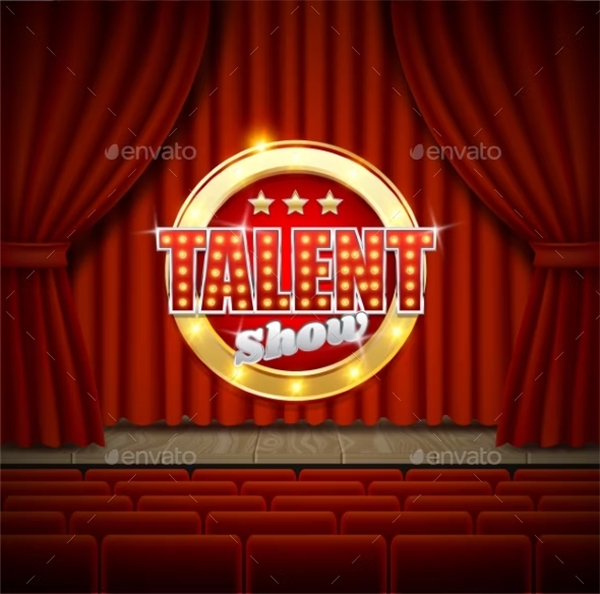 Talent Show Poster Template