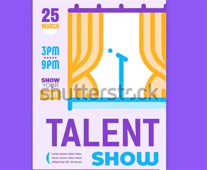 Talent Show Creative Brochure Templates