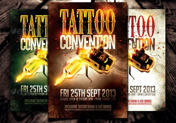 Tattoo Convention Flyer Template
