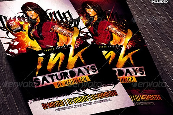 Tattoo Flyer Templates