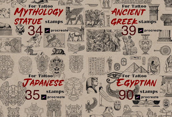 Tattoo Full Pack Stamp Art