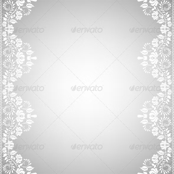 Template for Wedding Invitation PSD Greeting Card