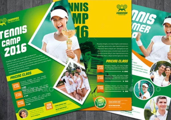 Tennis Camp Flyer