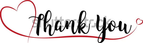 Thank You Lettering Card