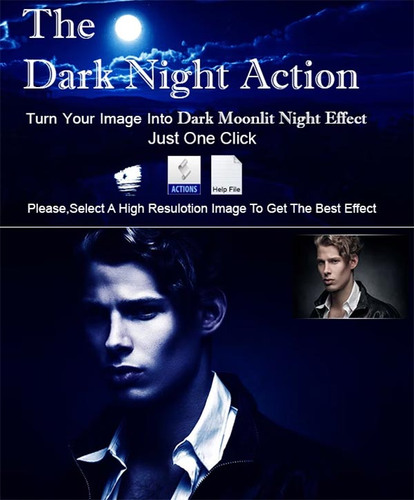 The Dark Night Photoshop Action