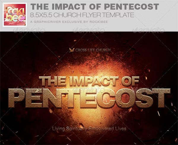 The Impact of Pentecost Church Flyer