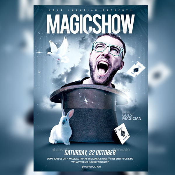 The Magic Show Flyer Template