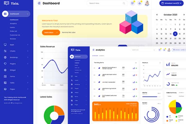 Ticketing Administration Dashboard Bootstrap HTML Template