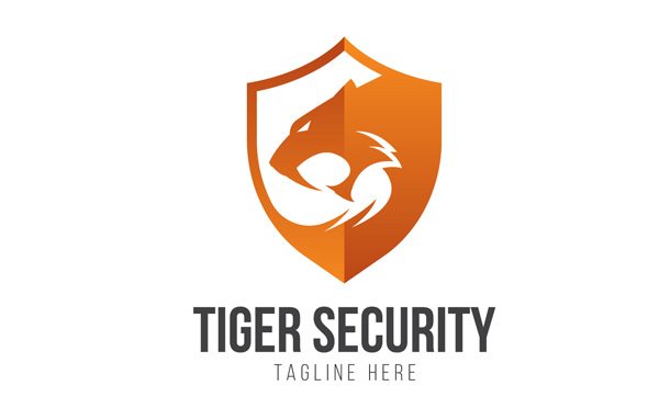 Tiger Shield Logo Design