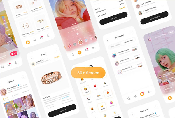 Tik Tik Social Media Template