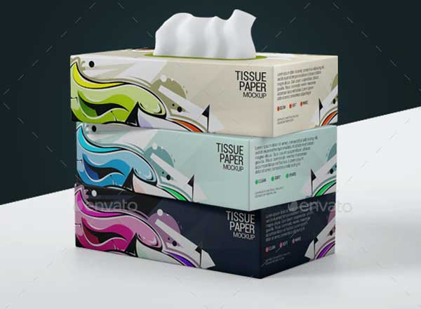 Tissue Box Mockup