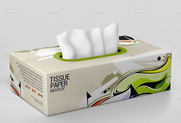 Tissue Box Mockup