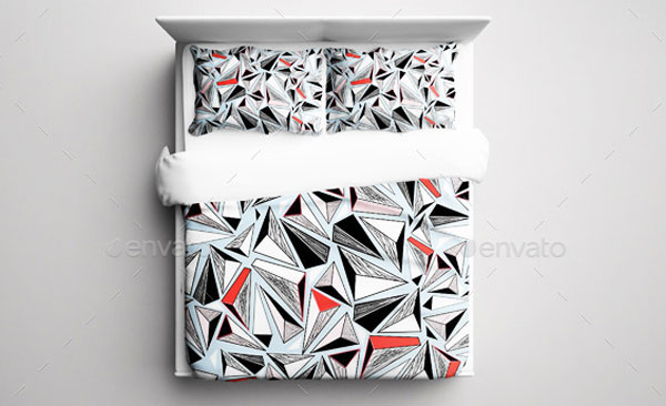Toddler Bed or Teenager Bed Mock-up