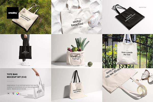 Tote Bag Mockup Design