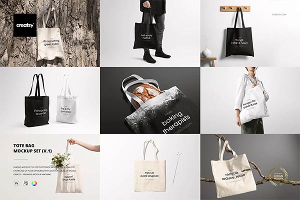 Tote Bag Photoshop Mockup