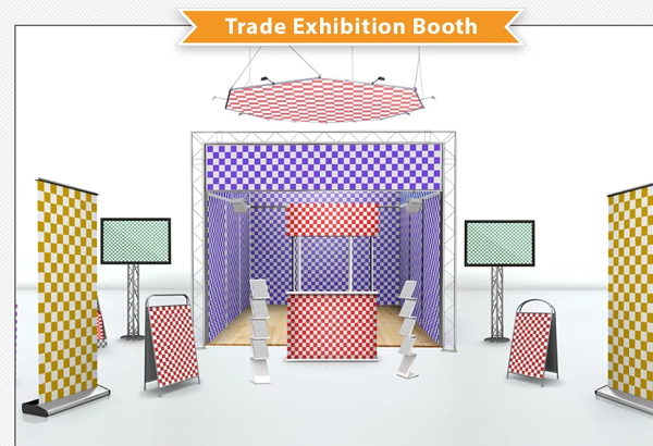 Trade Exhibition Booth Mockup