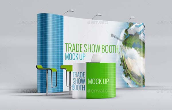 Trade Show Booth Mockup Premium Download