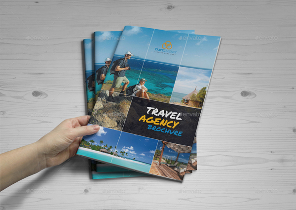 Travel Agency Brochure Catalog InDesign Template
