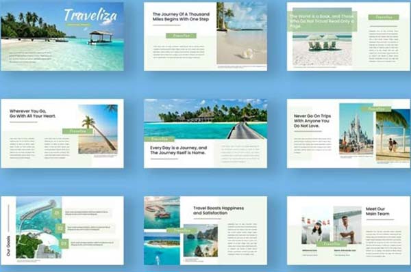 Travel Agency Business PowerPoint Templates