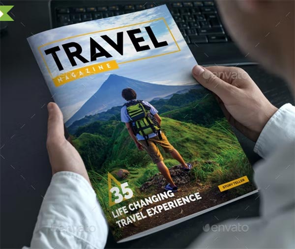 Travel Magazine  Included InDesign INDD
