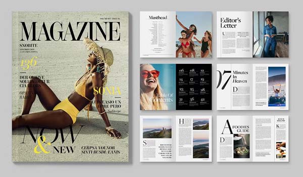Travel Magazine Templates