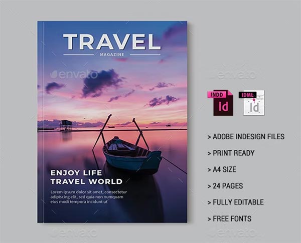 Travel PSD Magazine