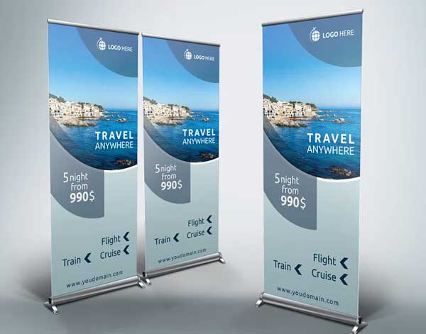 Travel RollUp Banners