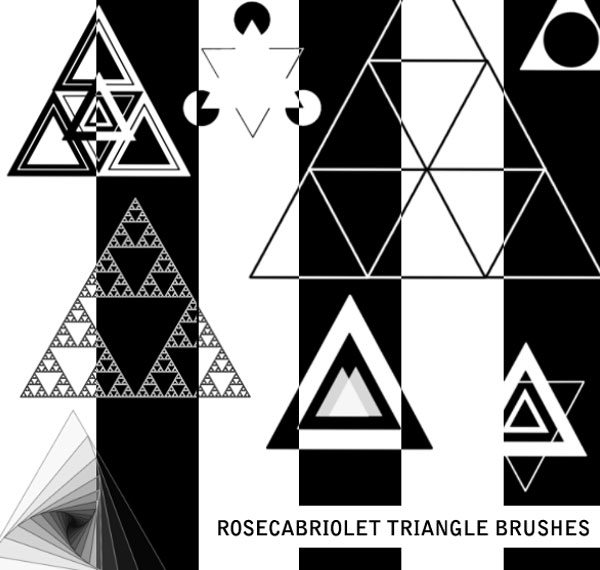Triangle Vector Brushes