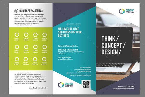 Trifold Creative Brochure Template