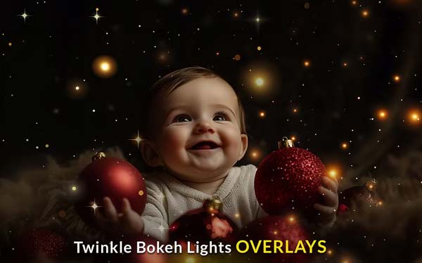 Twinkle Bokeh Lights Photo Overlays Download