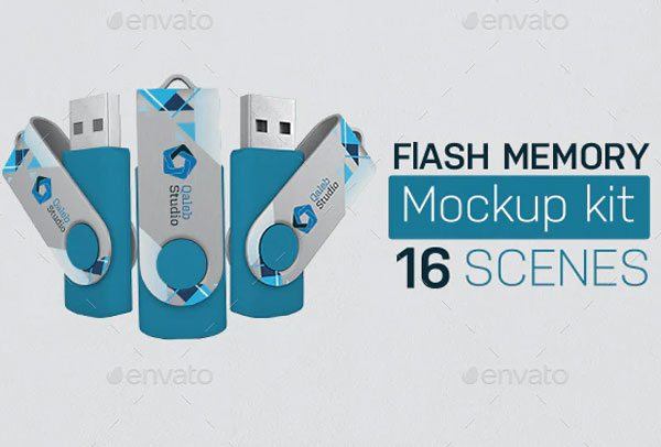 USB Flash Memory Mockup Kit