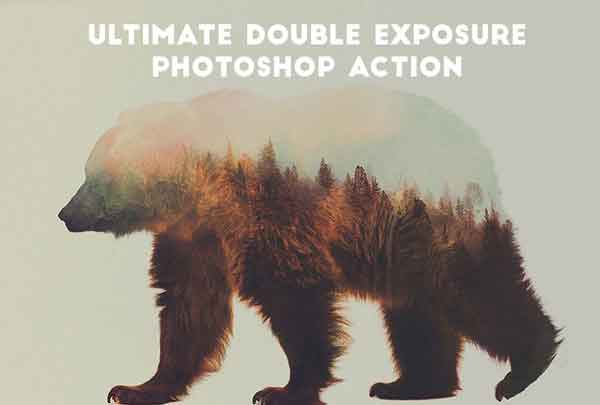 Ultimate Double Exposure Photoshop Action