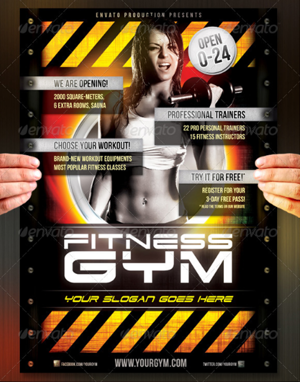 Ultimate Fitness and Gym Flyer