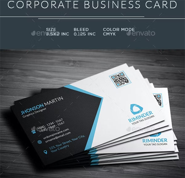 Unique Business Card Template Design