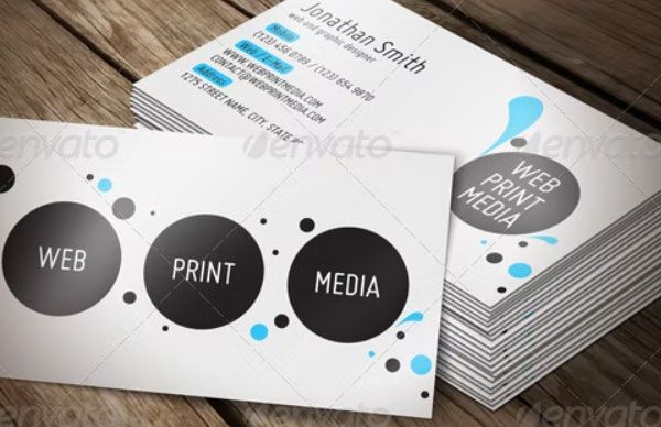 Unique Business Card Template