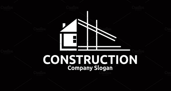 Unique Modern Construction Logo