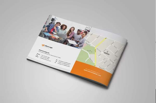 University Brochure Example Printable Template