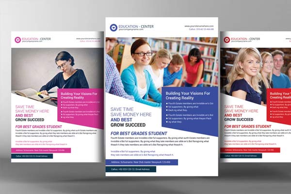 University Education Flyer Template