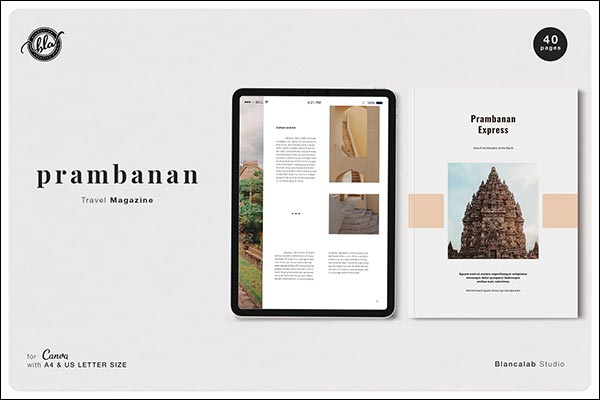 Traveler Magazine Indesign Template