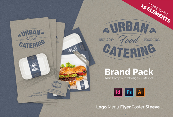 Urban Food Catering Business Card