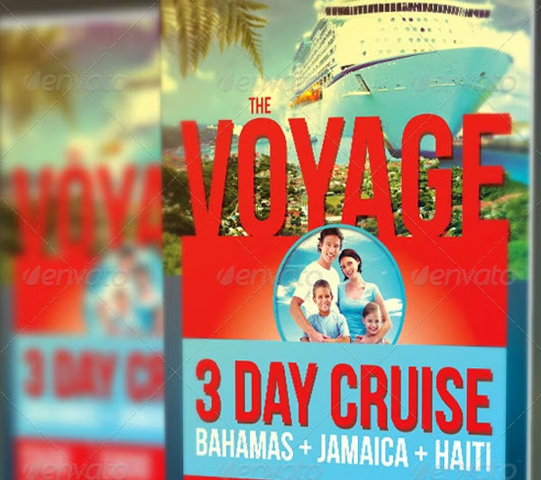 Vacation Cruise Banner Template