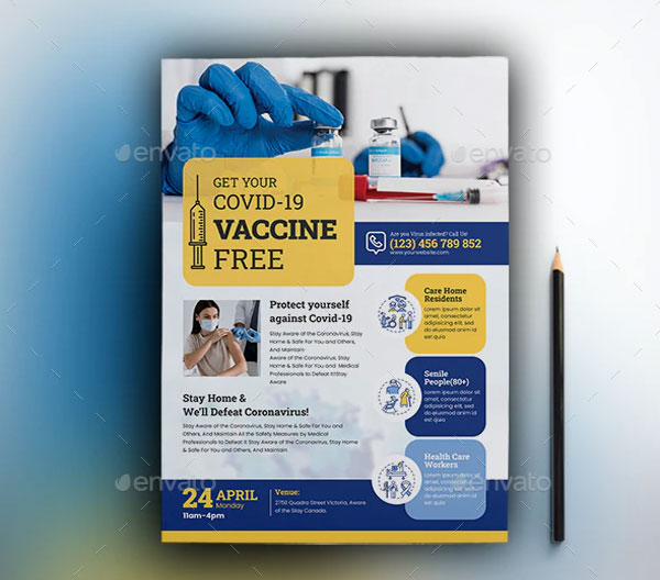 Vaccination Event Flyer