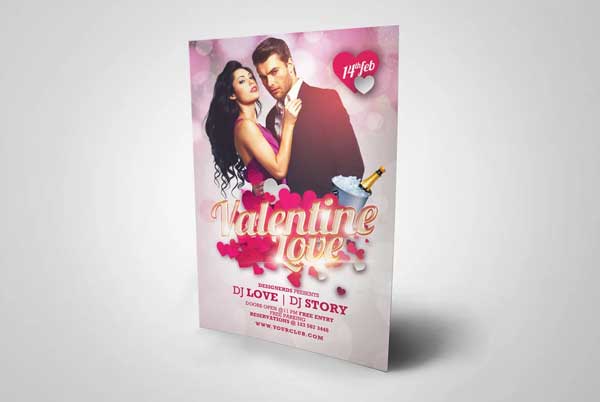 Valentine Day Love Flyer