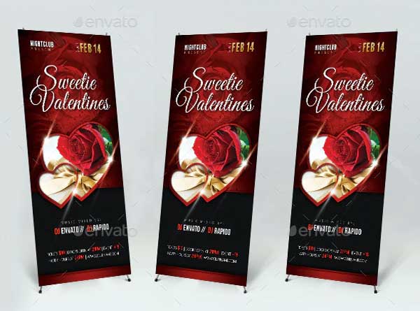 Valentines Day Banner Template
