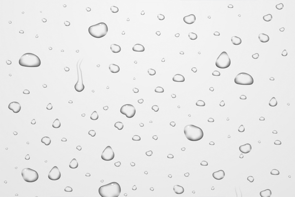Vector Backgrounds with Water Drops on Glass
