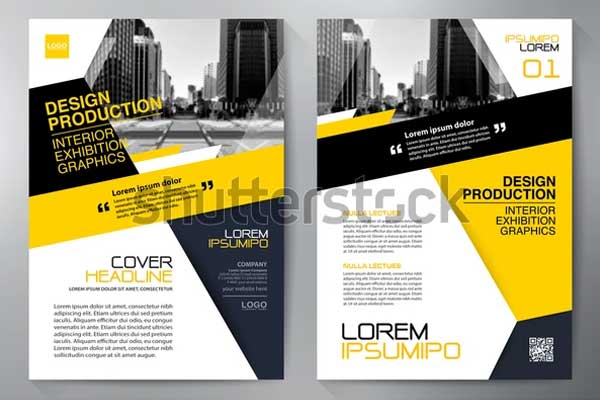 Vector Business Brochure Flyer Design