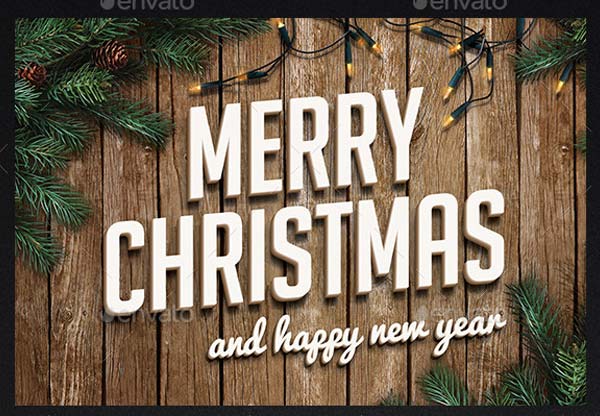 Vector Christmas Card Download