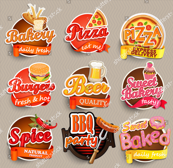 Vector Food Logos