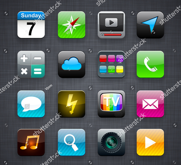Vector Illustration Apps Icon