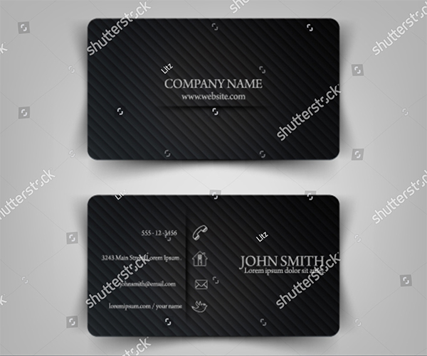 Vector Illustration Business Card Template